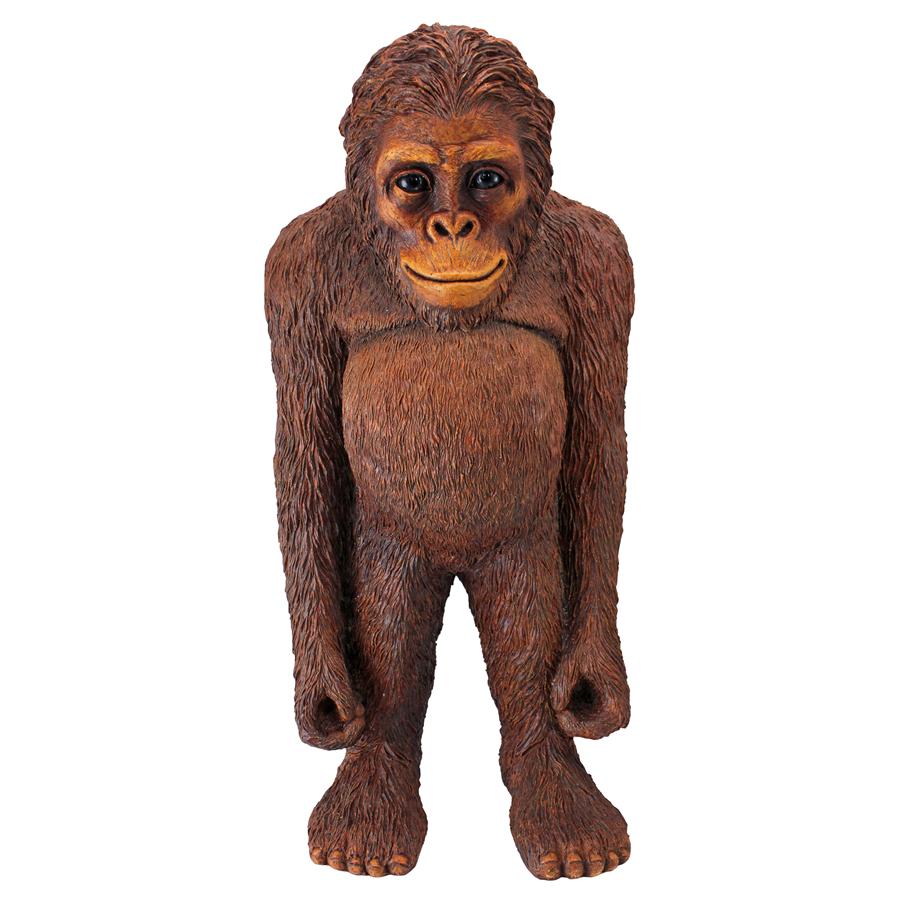 Java, the Bashful Orangutan Statue