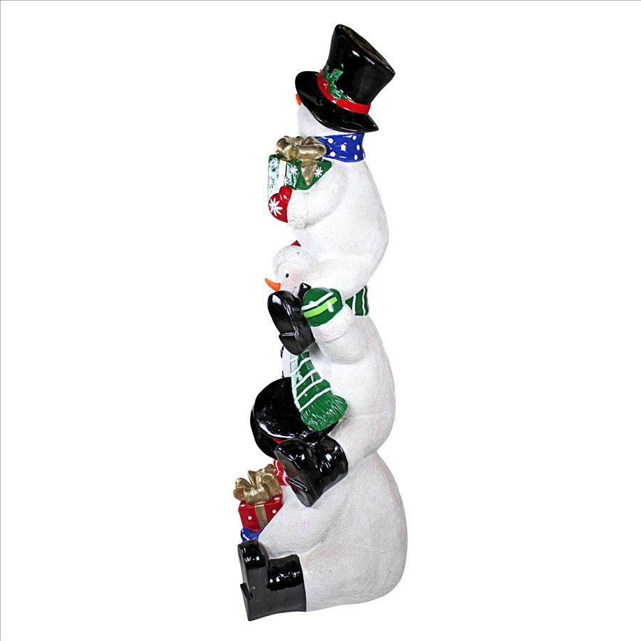 SnowBro's Illuminated Snowman Holiday Statue: Giant