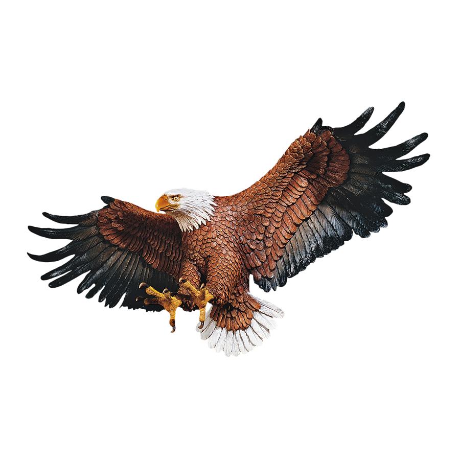Freedom's Pride American Eagle Wall Sculpture: Large