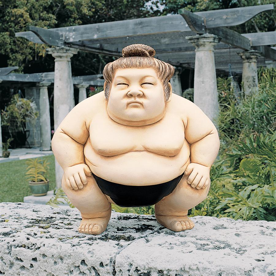 Basho the Sumo Wrestler Sculpture: Large