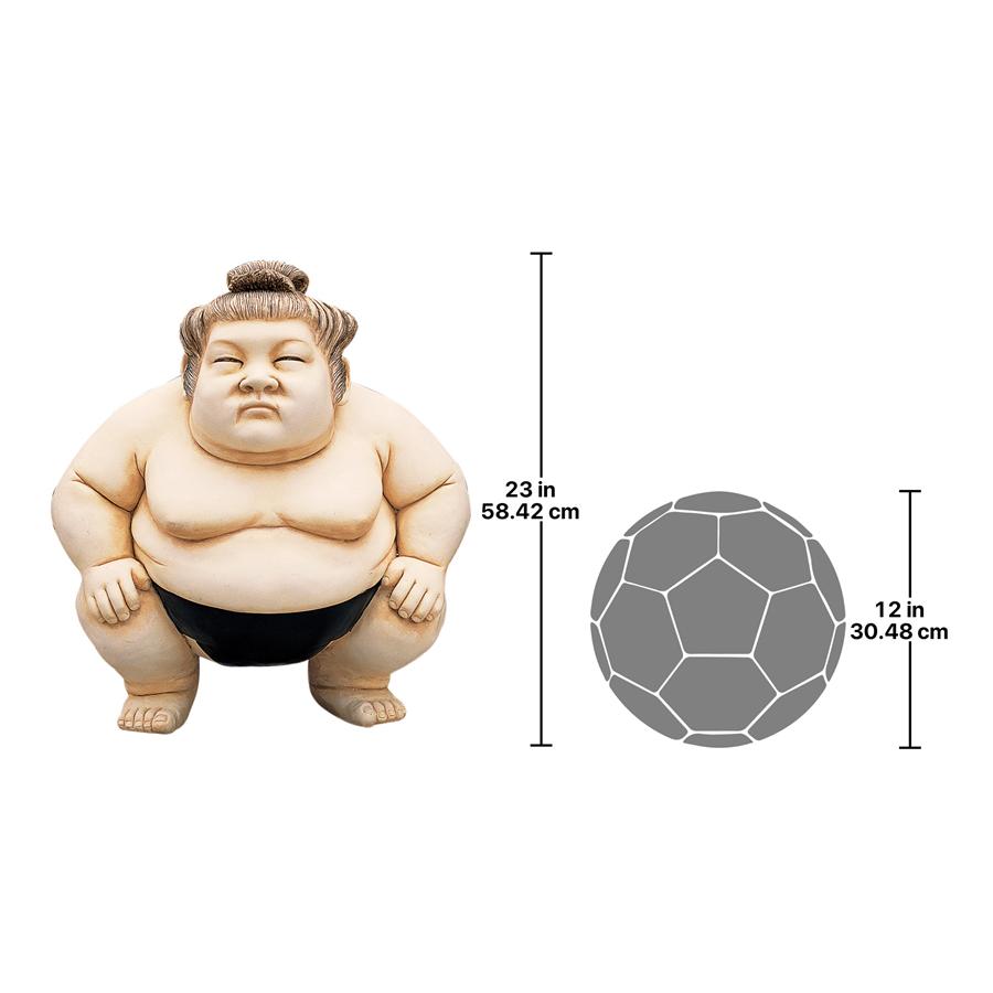 Basho the Sumo Wrestler Sculpture: Large