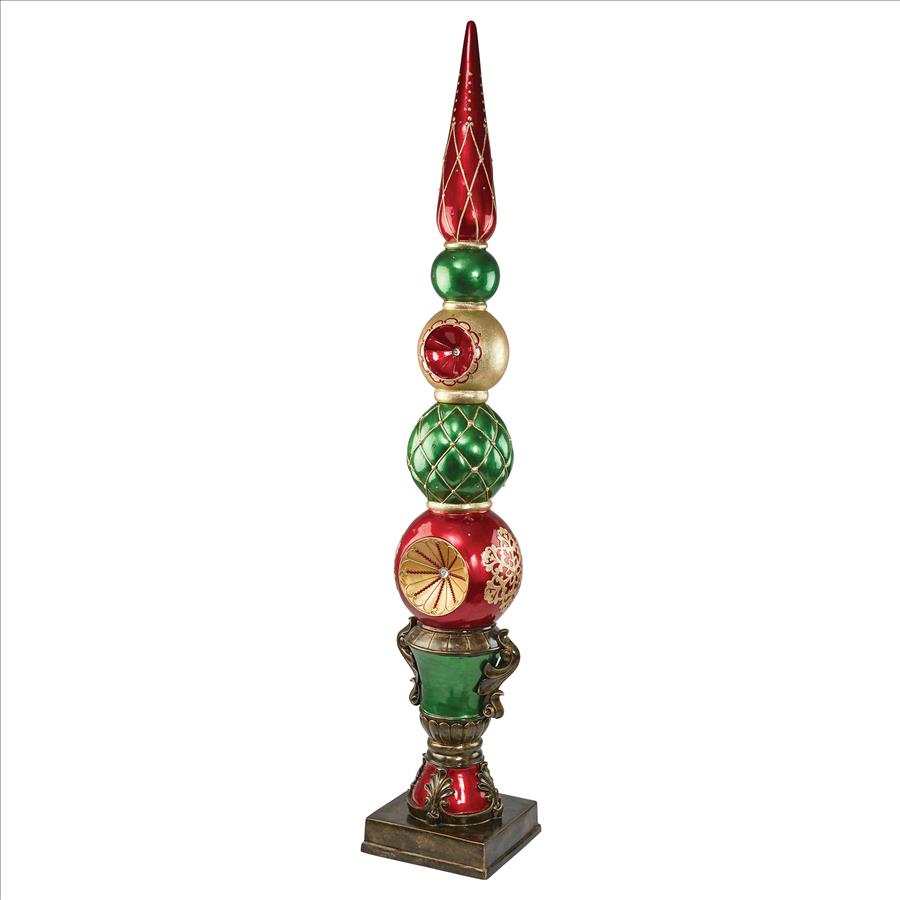 Ornament Topiary Illuminated Holiday Statue