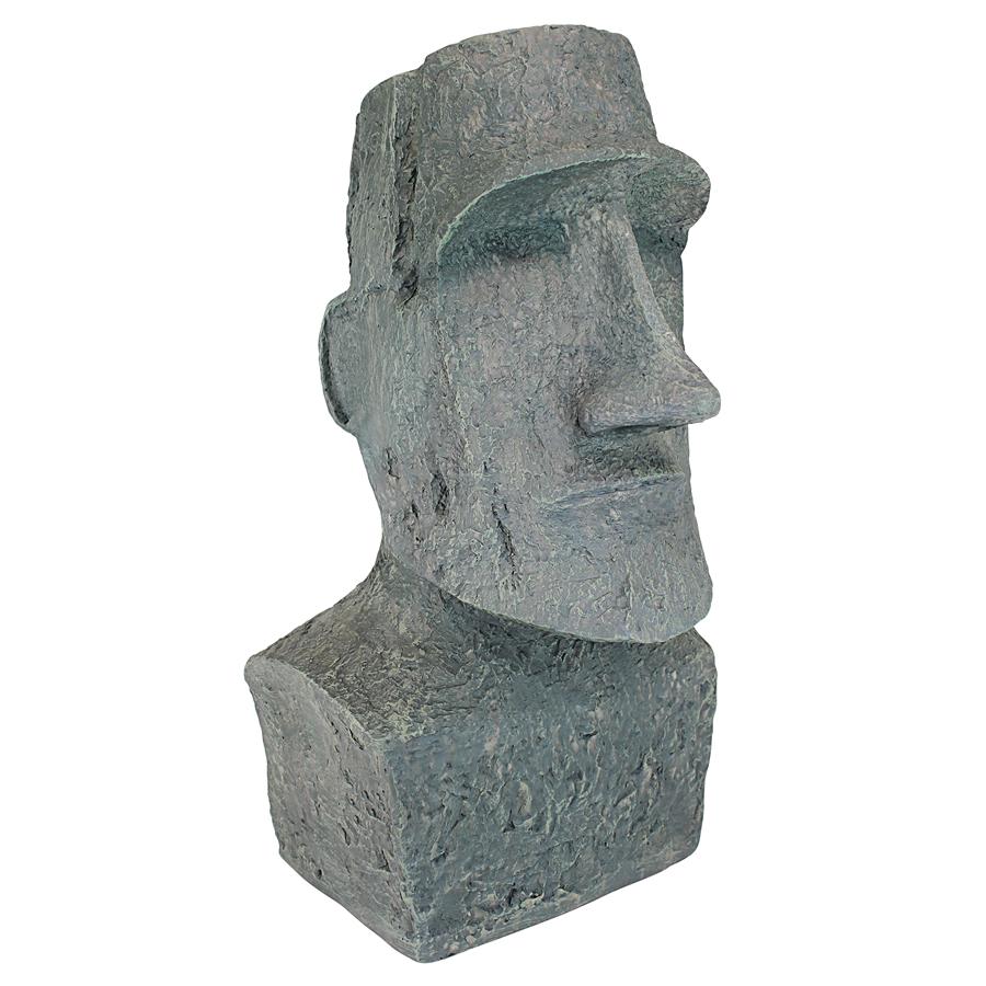 Easter Island Ahu Akivi Moai Monolith Statue: Large