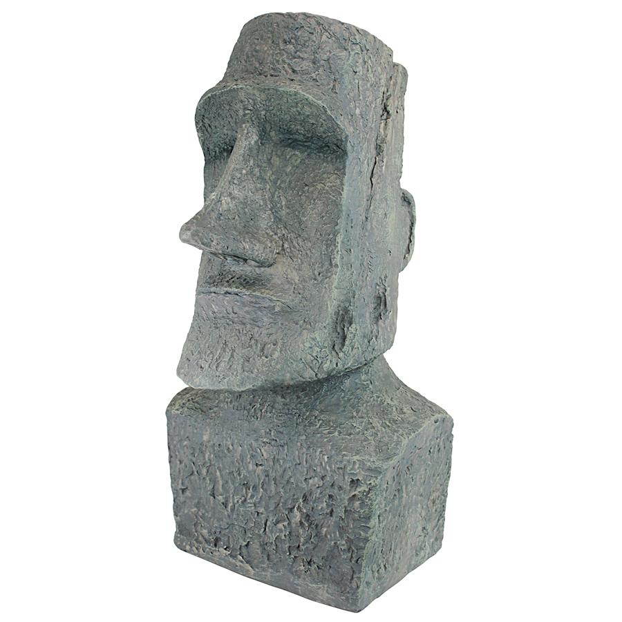 Easter Island Ahu Akivi Moai Monolith Statue: Large