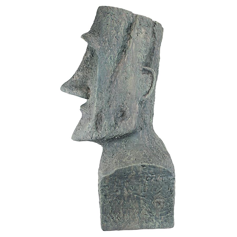 Easter Island Ahu Akivi Moai Monolith Statue: Large