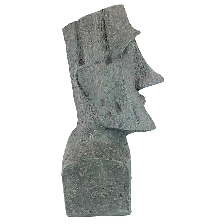 Easter Island Ahu Akivi Moai Monolith Statue: Large