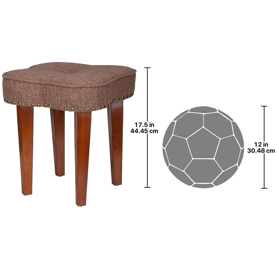 Dunhill Cloverleaf Boudoir Stool