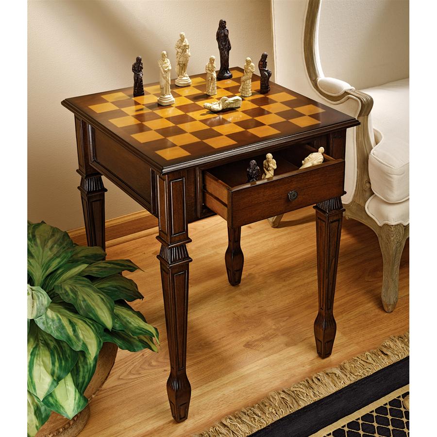 Walpole Manor Gaming Chess Table