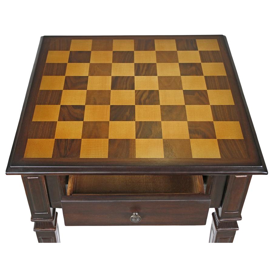 Walpole Manor Gaming Chess Table