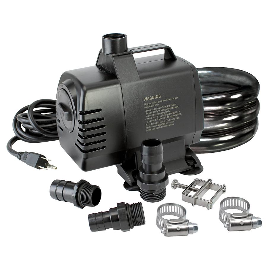 UL-Listed, Indoor/Outdoor, 1650 GPH Pump Kit