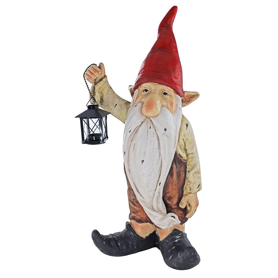 Wheezer, Santa's Keeper of the Light Holiday Gnome Statue