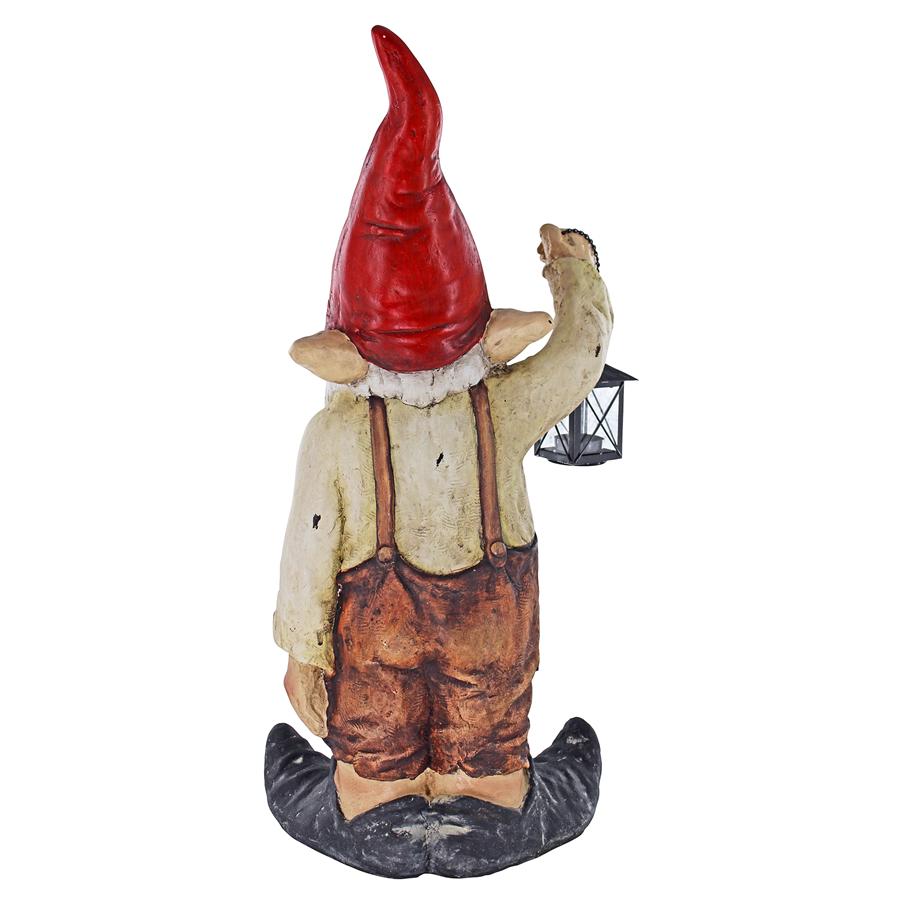 Wheezer, Santa's Keeper of the Light Holiday Gnome Statue