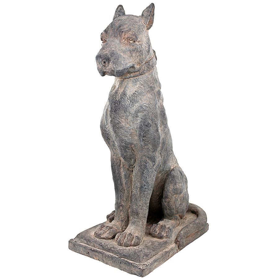 The Great Dane Sentinel Quiet Strength Dog Statue: Each