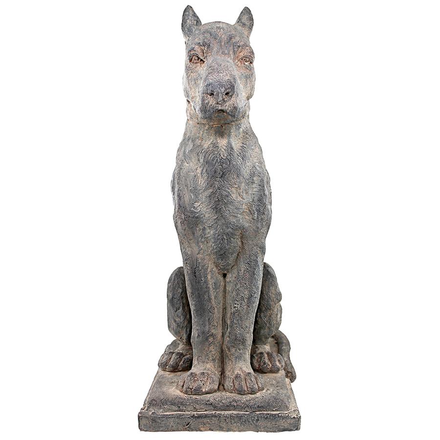 The Great Dane Sentinel Quiet Strength Dog Statue: Each