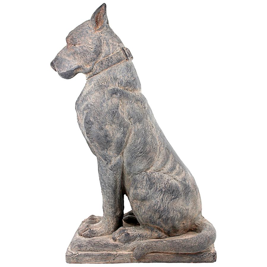 The Great Dane Sentinel Quiet Strength Dog Statue: Each