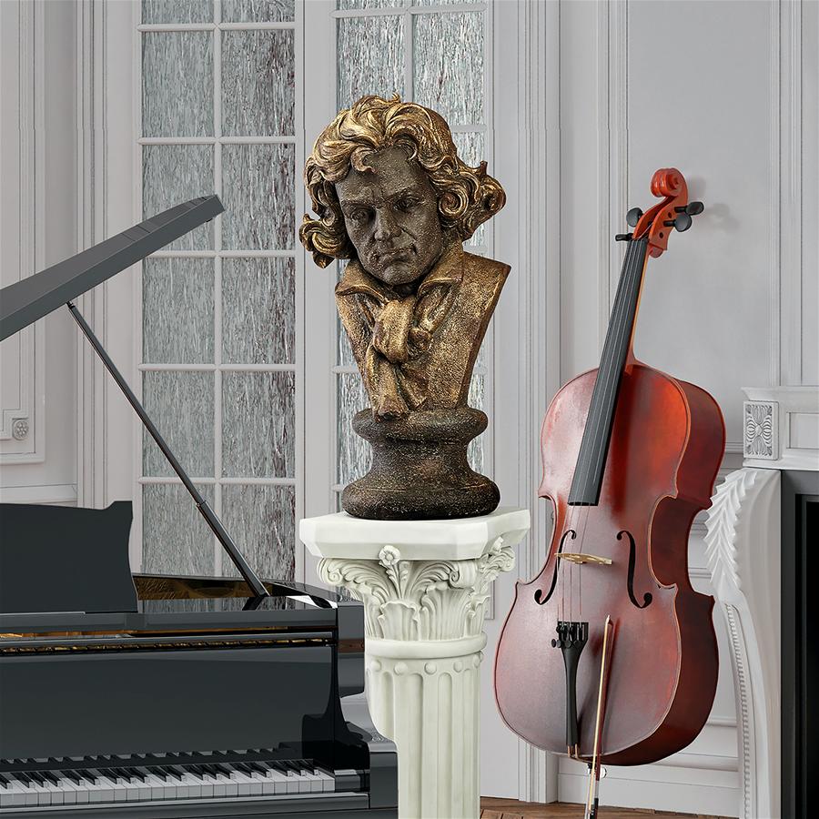 Ludwig van Beethoven Composer Sculptural Bust