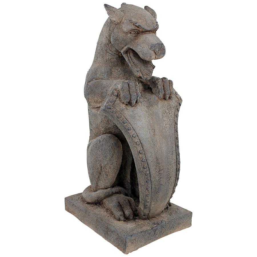 Devil Dog of St. Michael's Monastery Gargoyle Sentinel Statue: Each