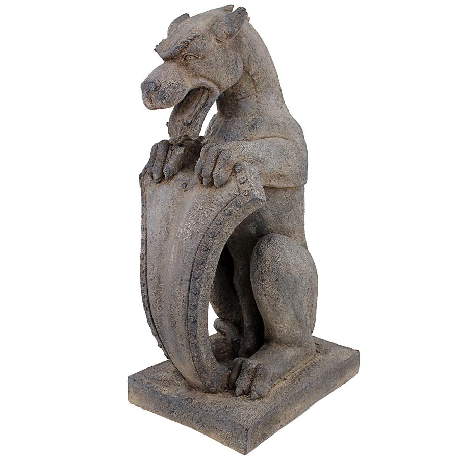 Devil Dog of St. Michael's Monastery Gargoyle Sentinel Statue: Each