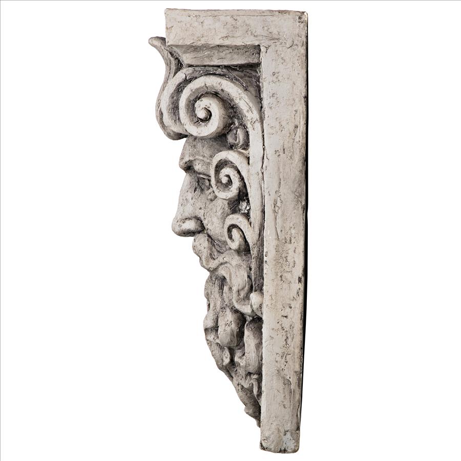 Poseidon, Greek God of the Sea Wall Sculpture