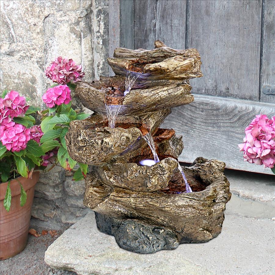 Roaring River Cascading Garden Fountain