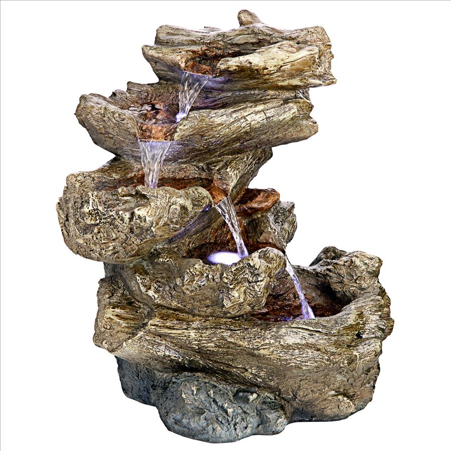 Roaring River Cascading Garden Fountain