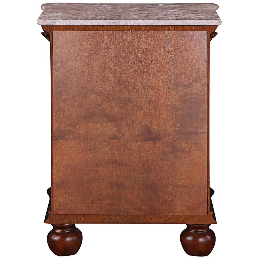 The Cremona Marble-Topped Accent Table