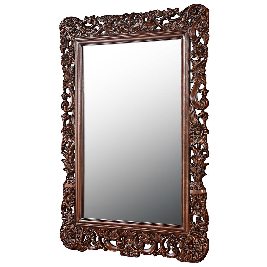 The Royal Baroque Hardwood Mirror