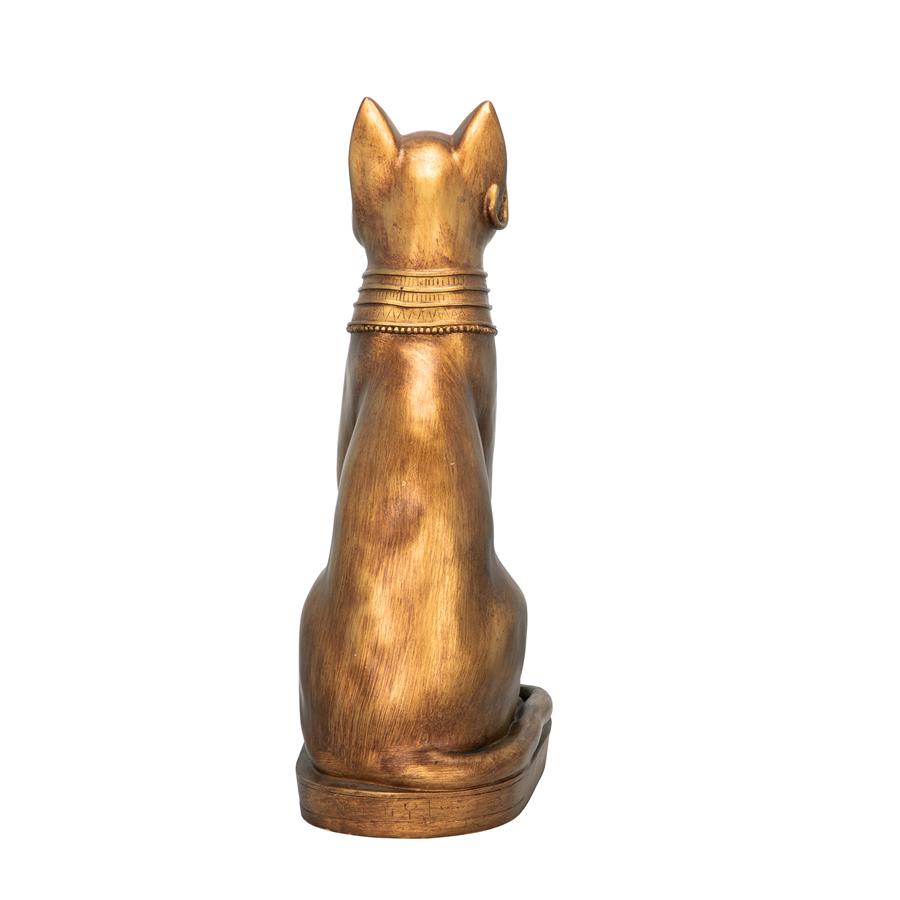 Golden Bastet of Ancient Egypt Statue