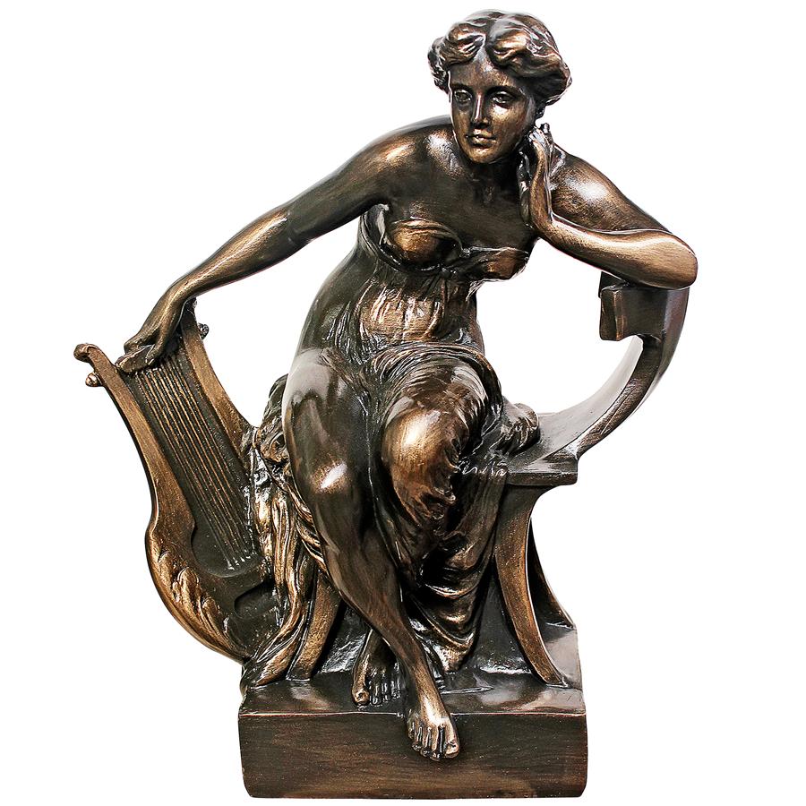 Sappho with Harp (c. 1920) Statue