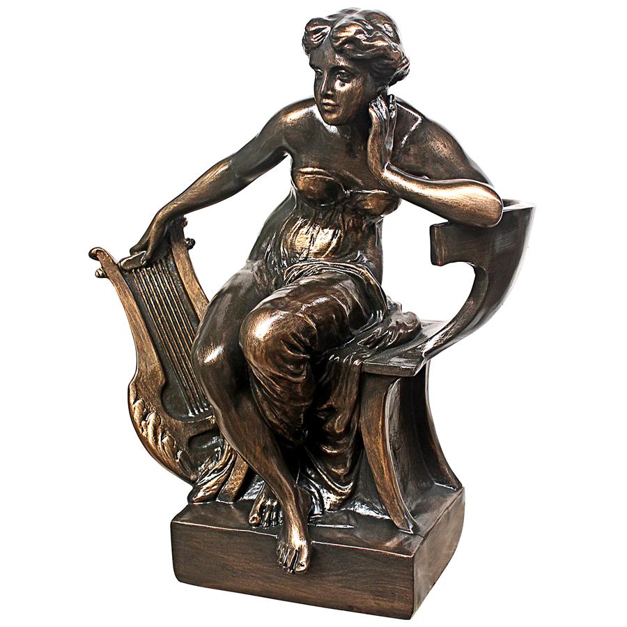 Sappho with Harp (c. 1920) Statue