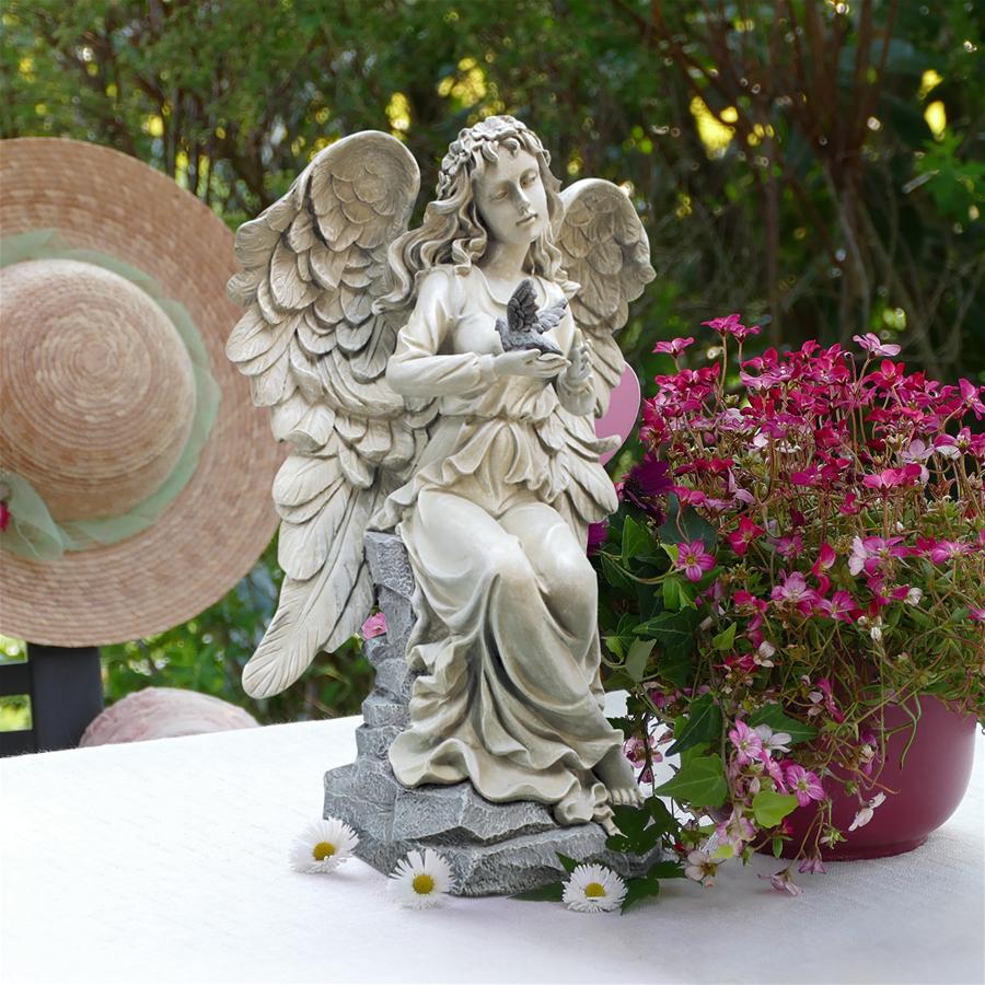 Nature's Blessing Angel Garden Statue