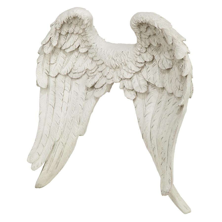 Heavenly Guardian Angel Wings Wall Sculpture