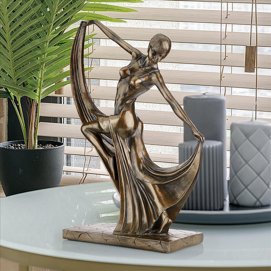 Mistress of the Dance Art Deco Statue