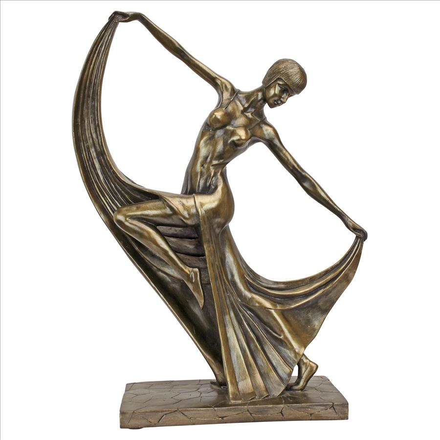 Mistress of the Dance Art Deco Statue