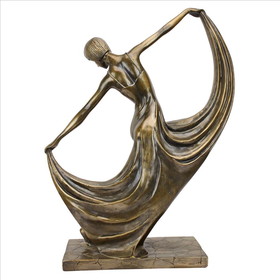 Mistress of the Dance Art Deco Statue