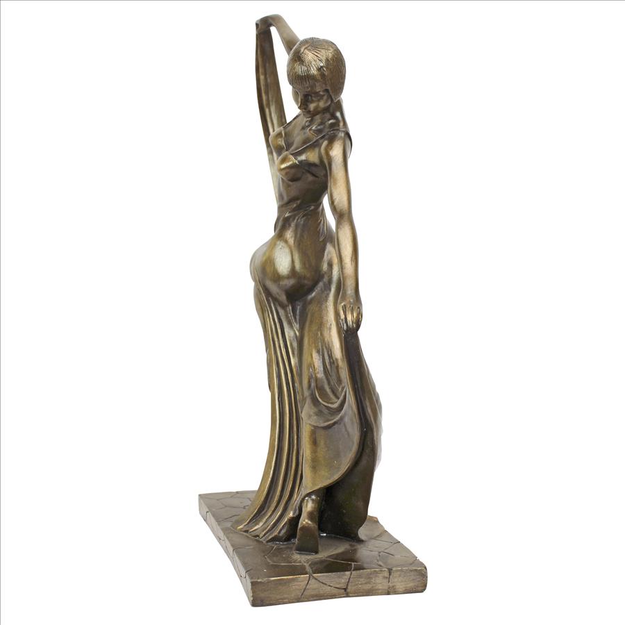 Mistress of the Dance Art Deco Statue