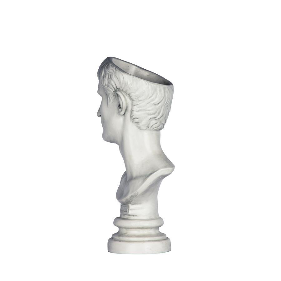 Bust Planters of Antiquity Statues: Emperor Caligula