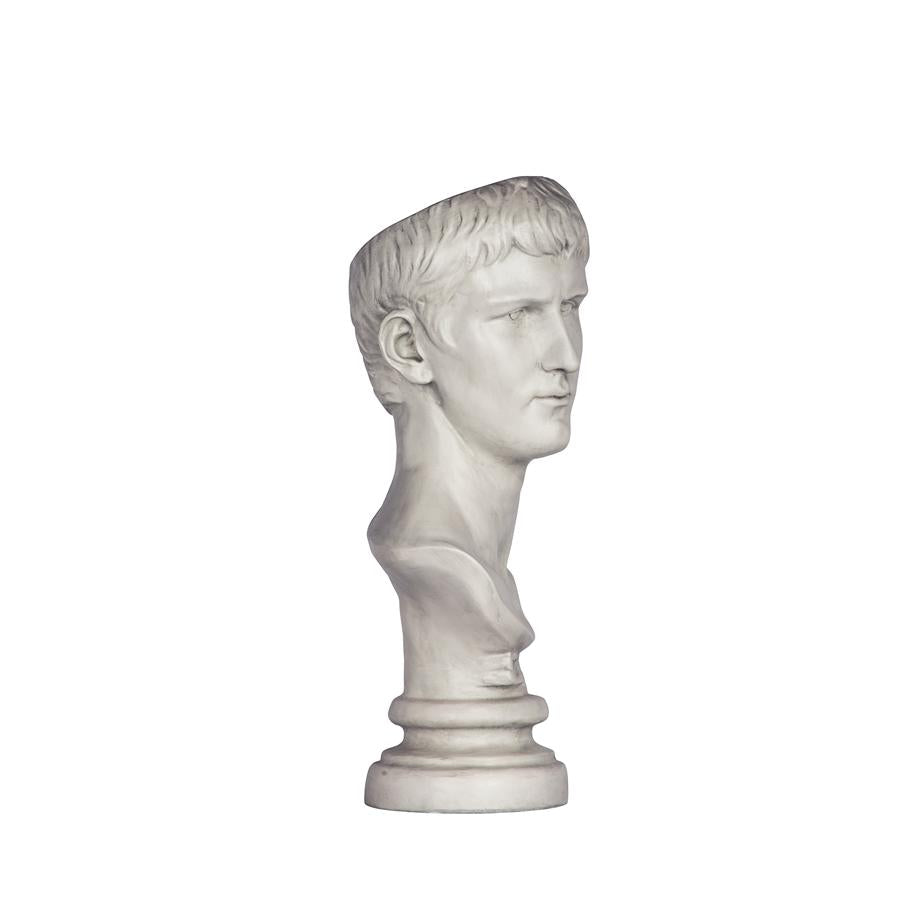 Bust Planters of Antiquity Statues: Emperor Caligula