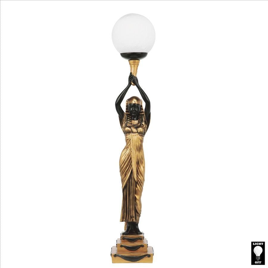 Egyptian Goddess of the Night Illuminated Statue: Each