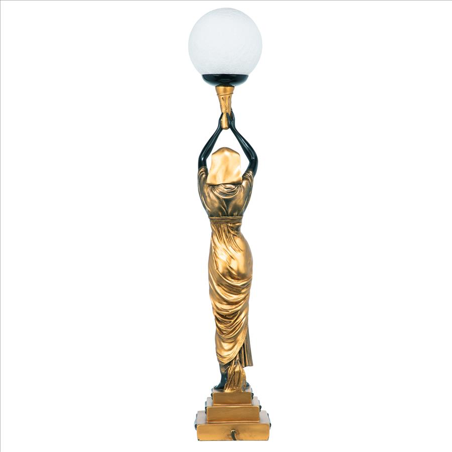 Egyptian Goddess of the Night Illuminated Statue: Each