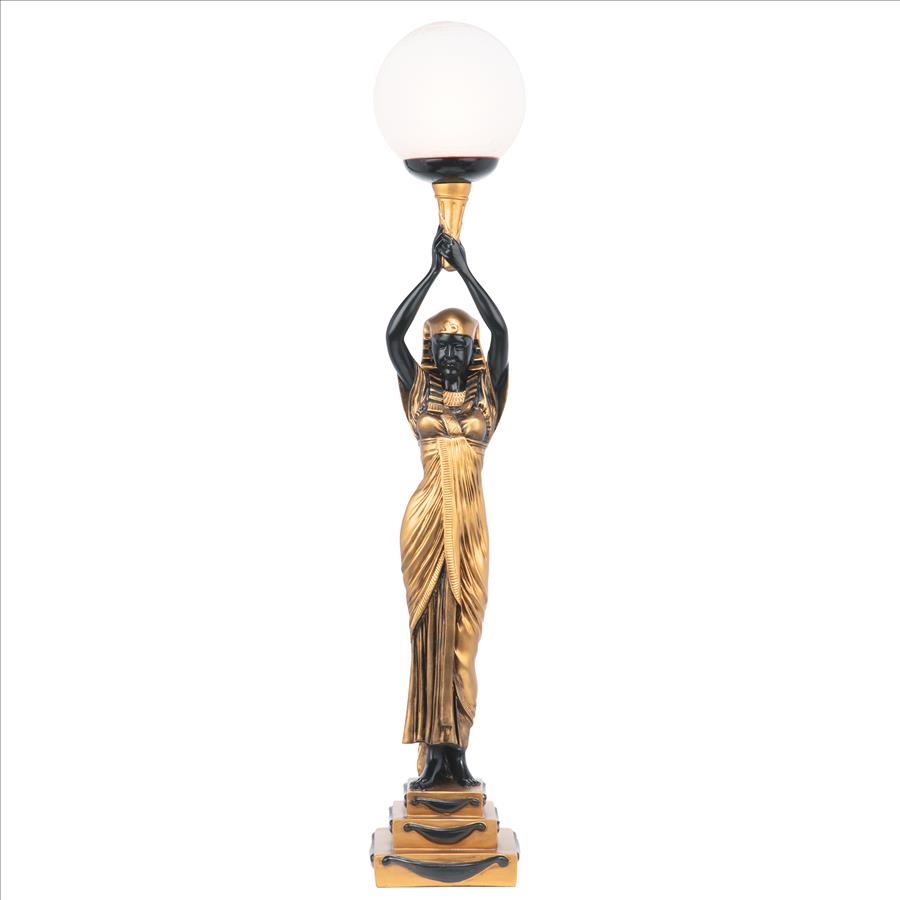 Egyptian Goddess of the Night Illuminated Statue: Each