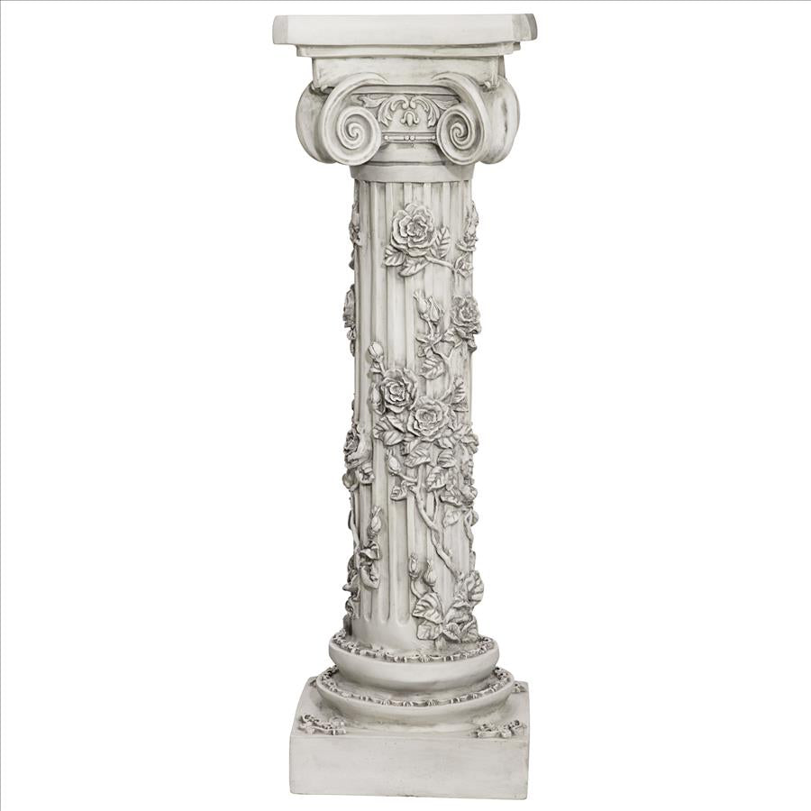 The Rose Garland Victorian Sculptural Pedestal