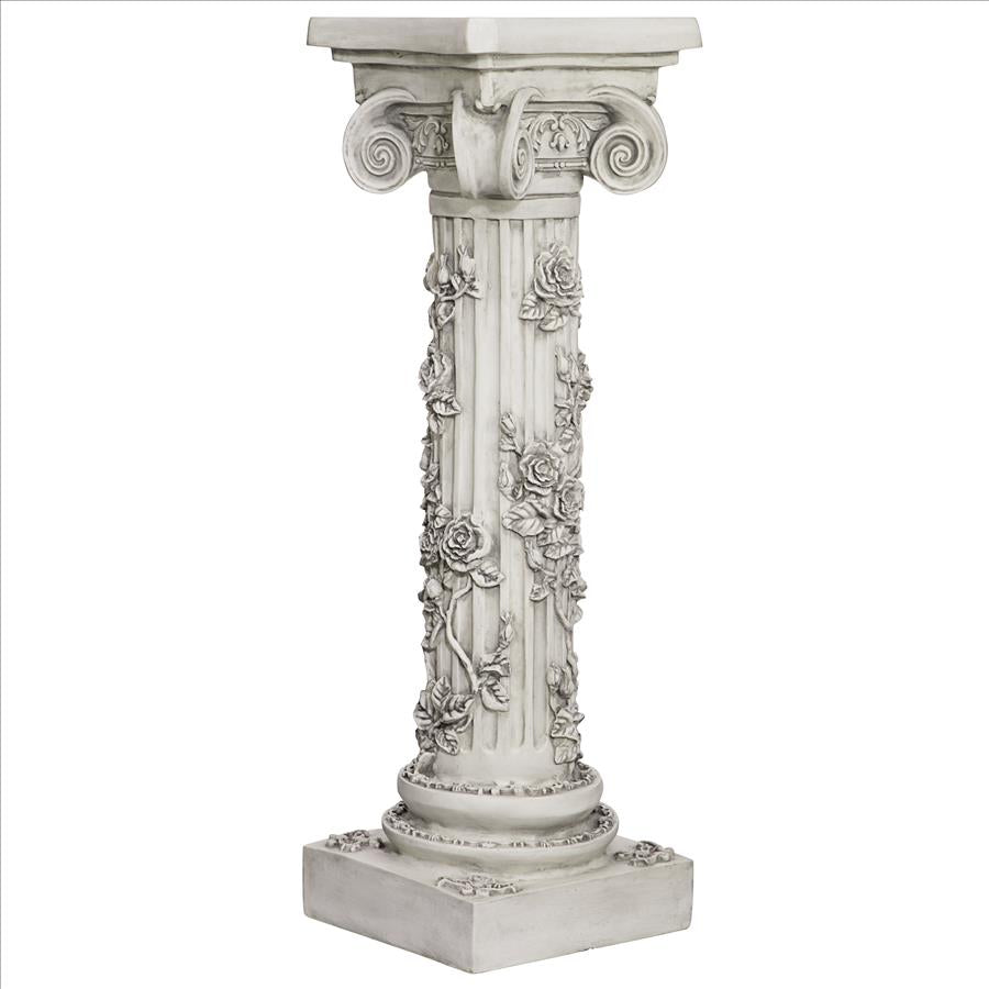 The Rose Garland Victorian Sculptural Pedestal