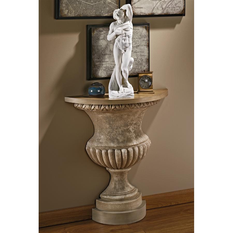Garden of Versailles Urn Wall Console Table