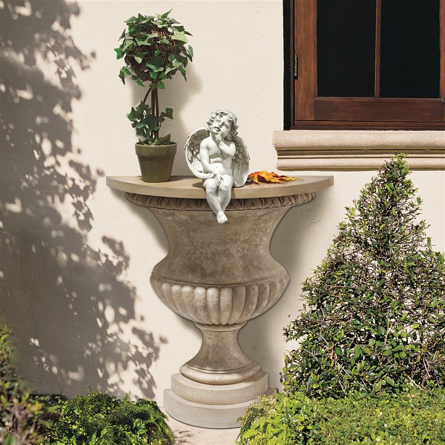 Garden of Versailles Urn Wall Console Table