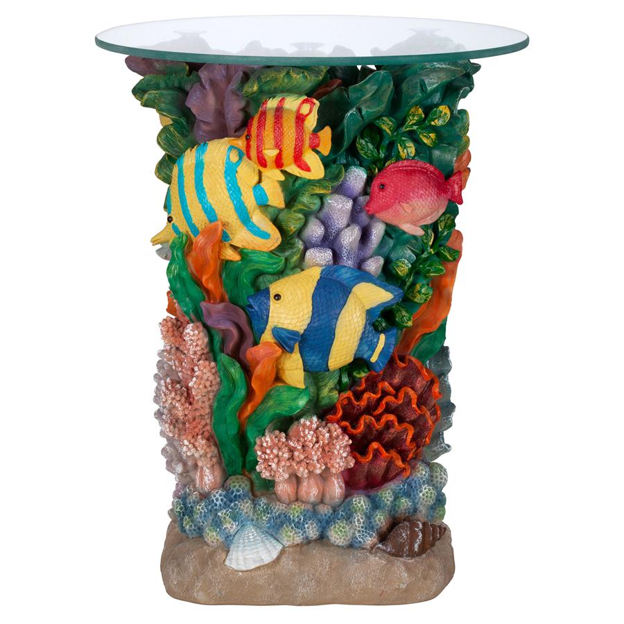 The Great Barrier Reef Glass-Topped Table