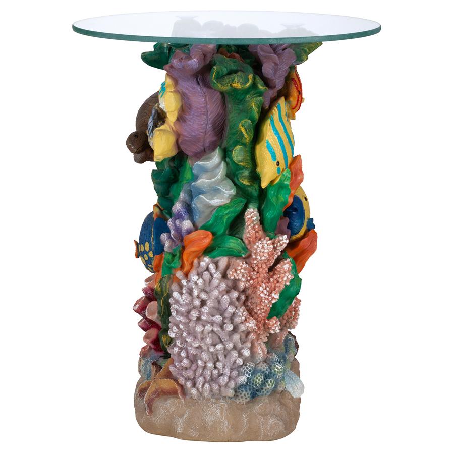 The Great Barrier Reef Glass-Topped Table