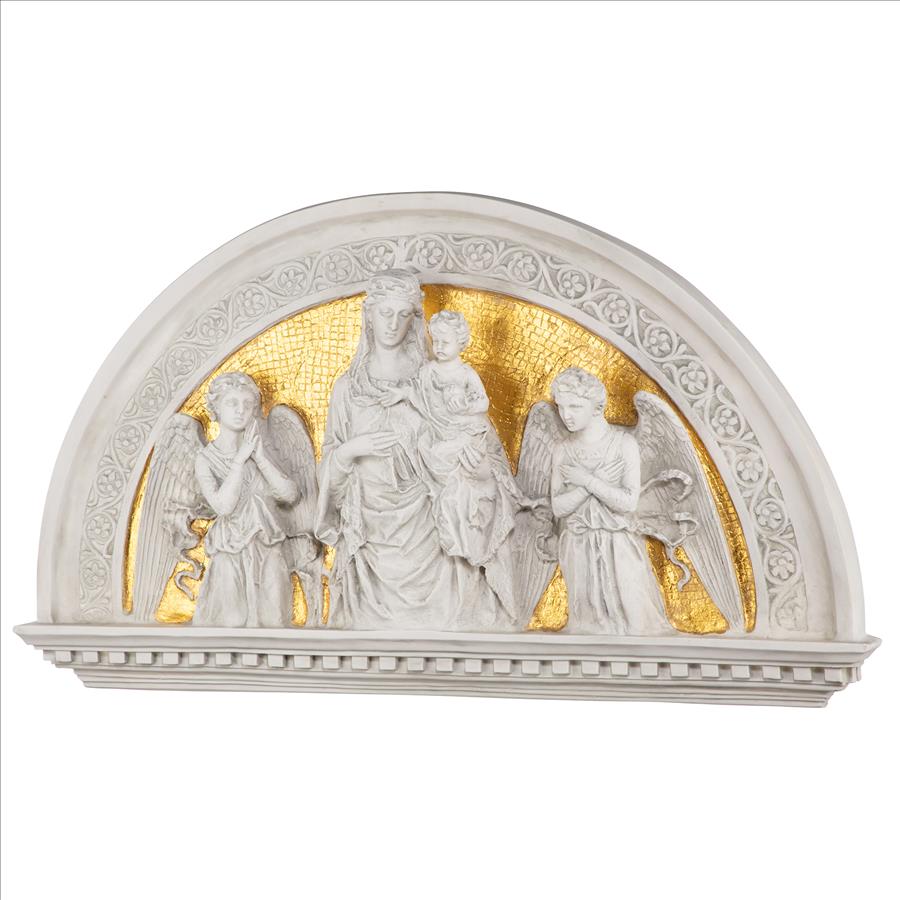 Blessed Union Renaissance Arch Lunetta Wall Sculpture