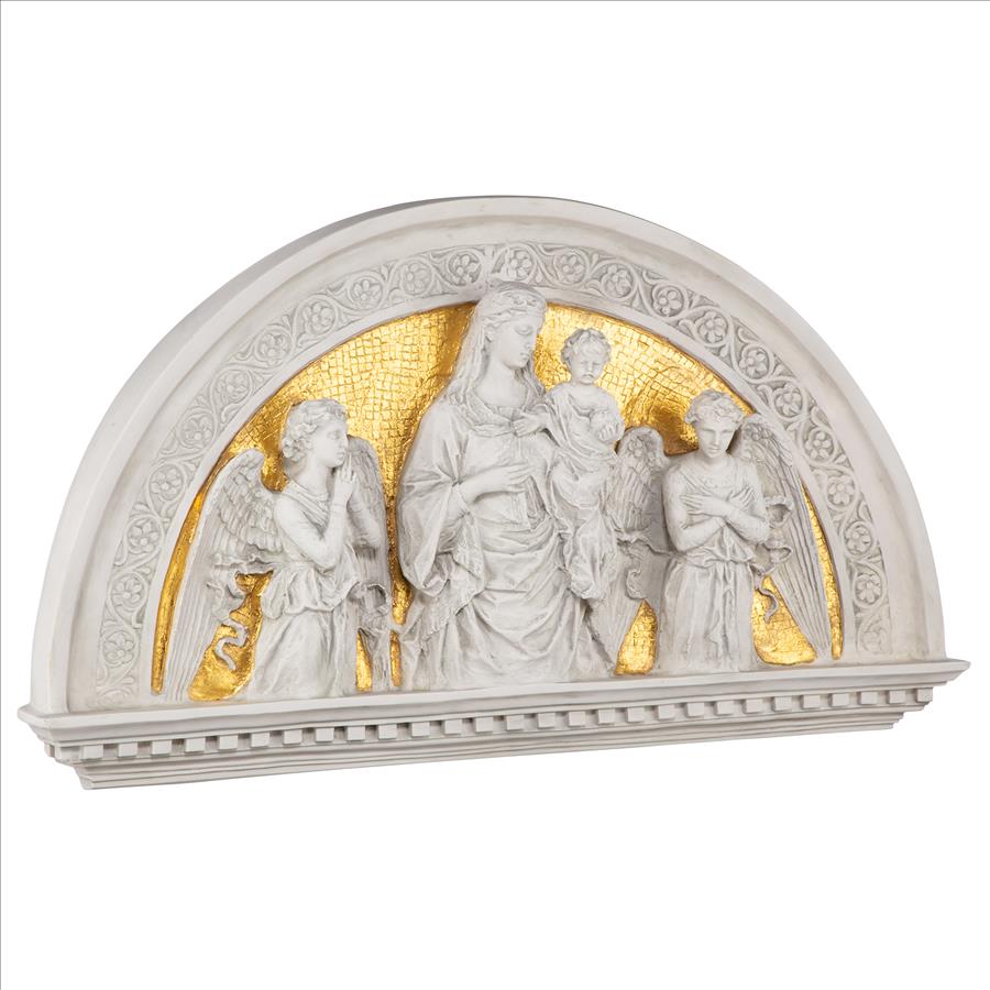 Blessed Union Renaissance Arch Lunetta Wall Sculpture