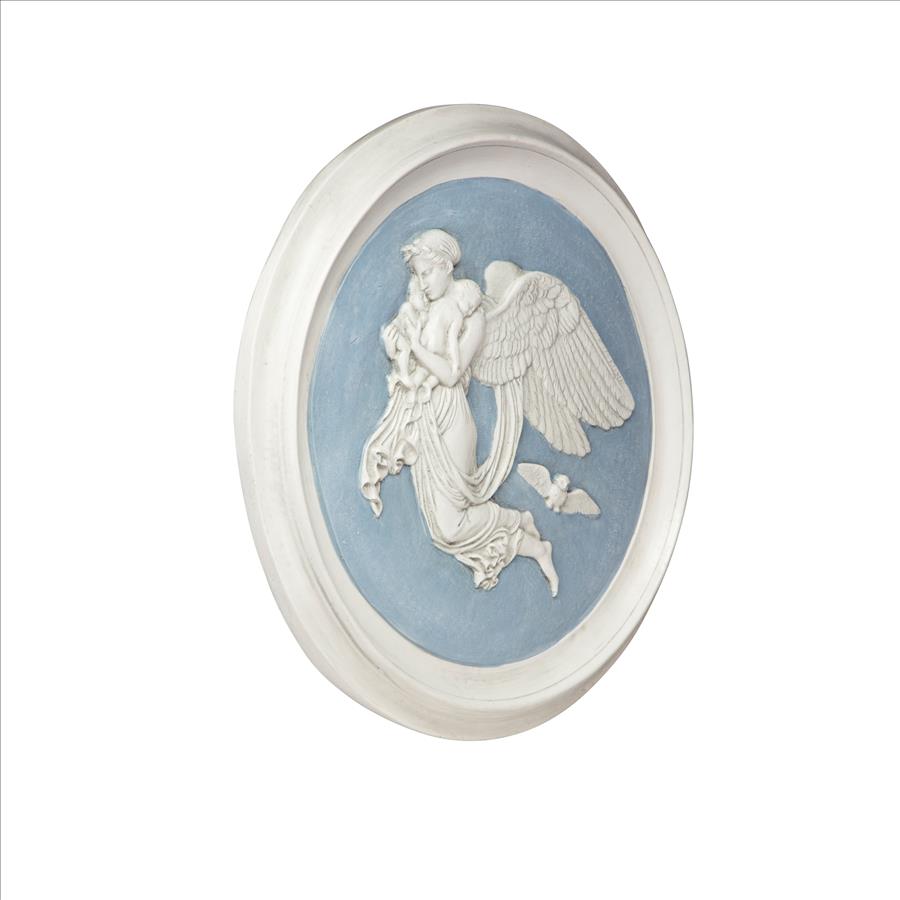 Night Angel Roundel Wall Sculpture